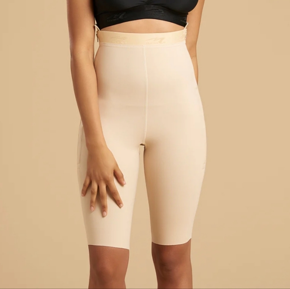 Marena Recovery Beige High Waist Garment Short Length XL